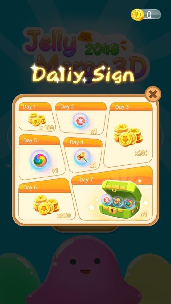 Colorful Jelly 2048 apk