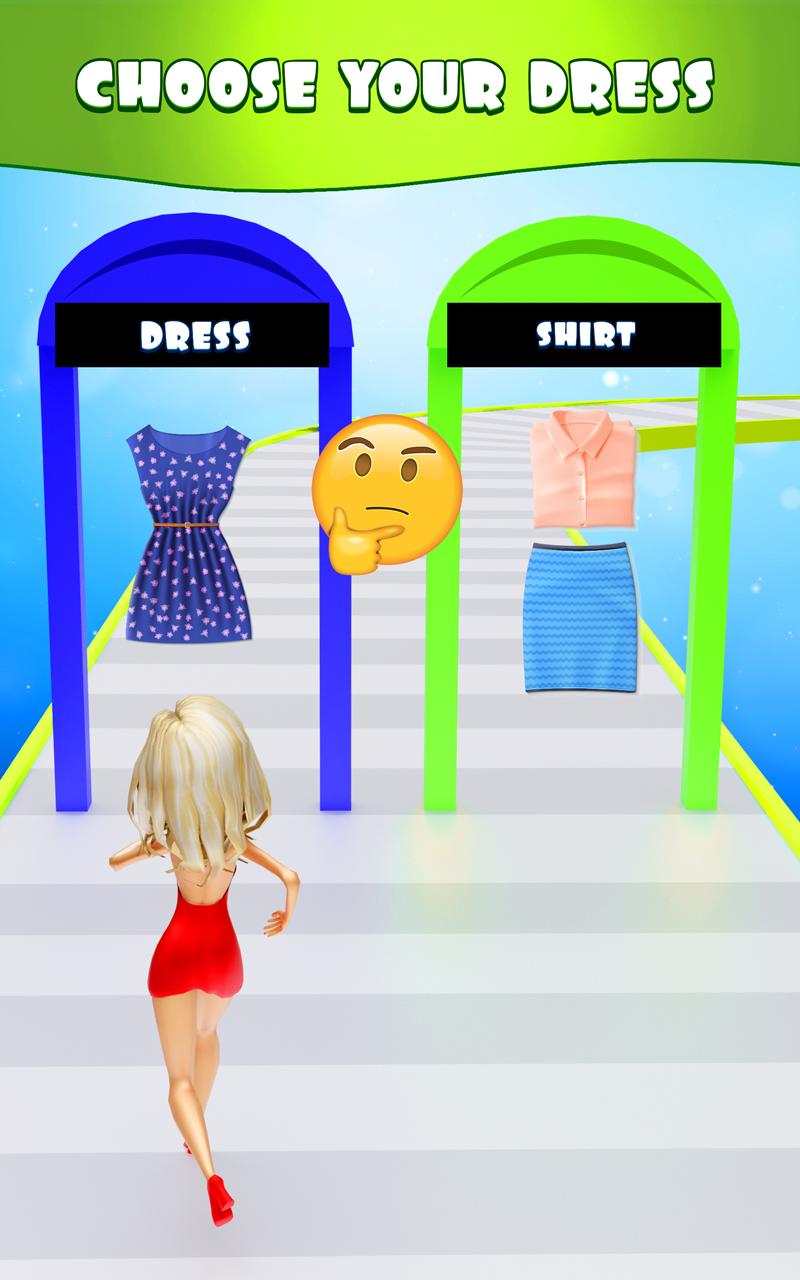 Doll Run: Fashion Dress Up