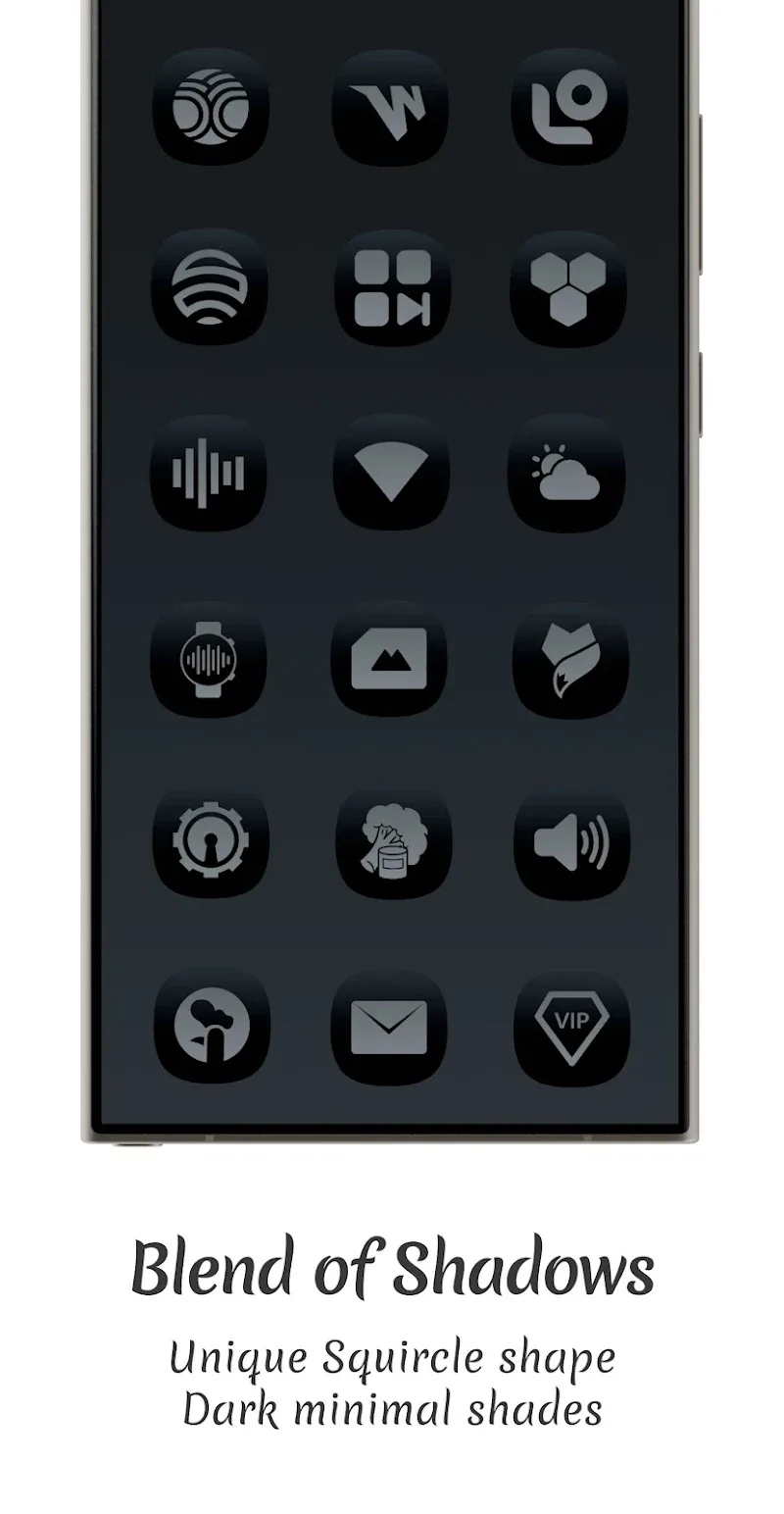 Midnight Dark Icon Pack