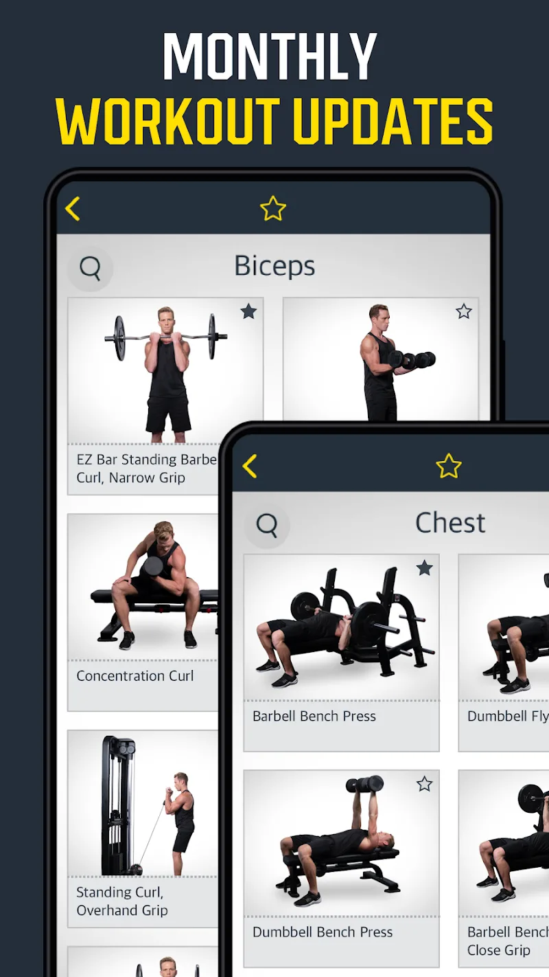 Gym Workout Planner