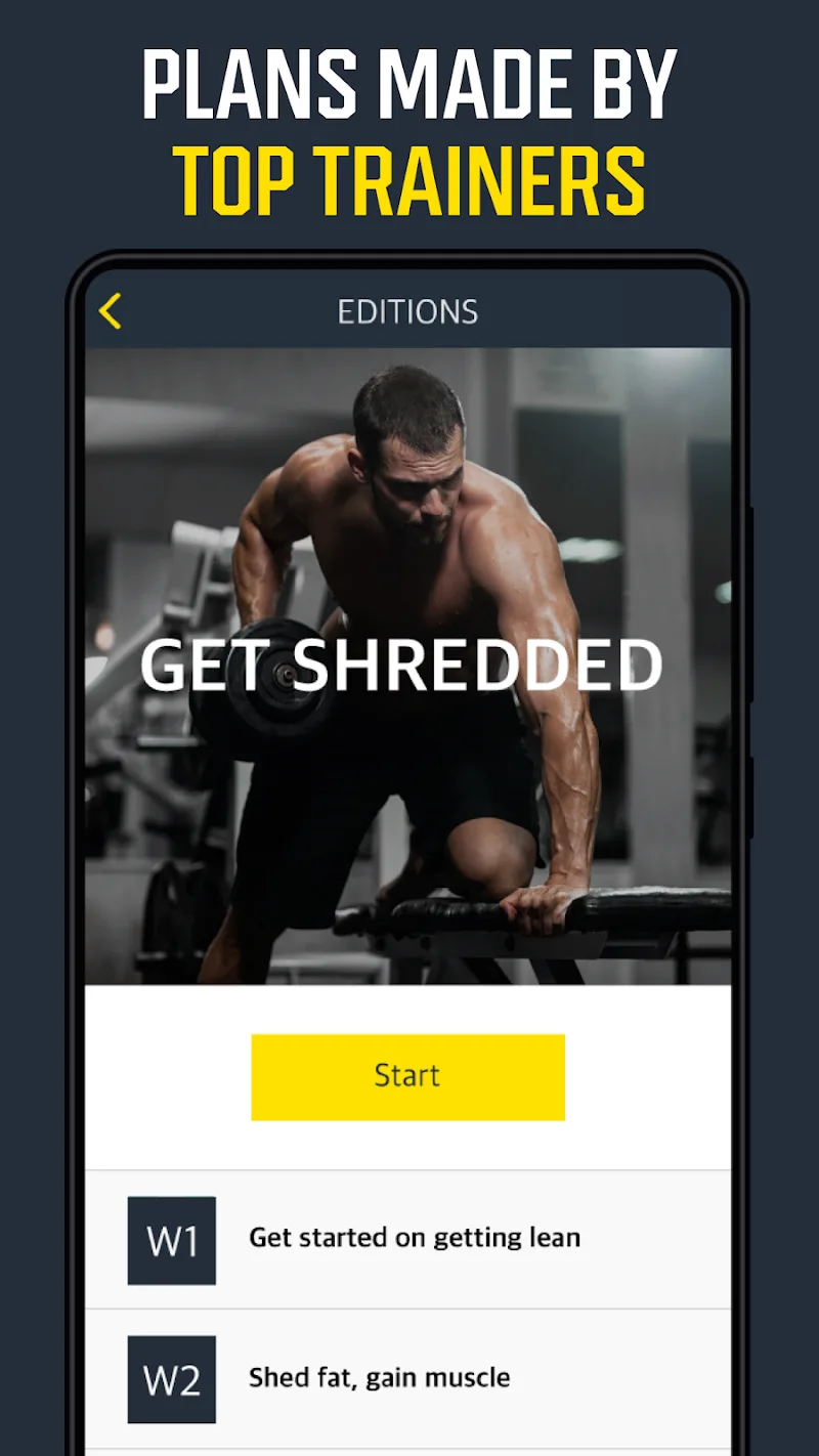 Gym Workout Planner