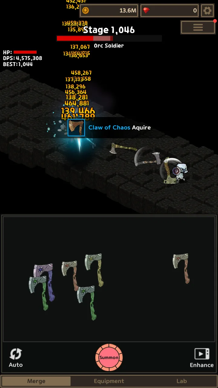 Skull Axe: Idle Slash