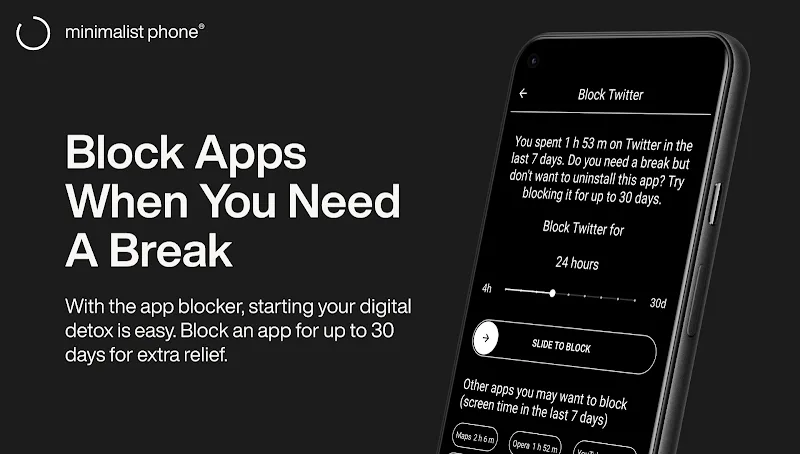 minimalist phone launcher