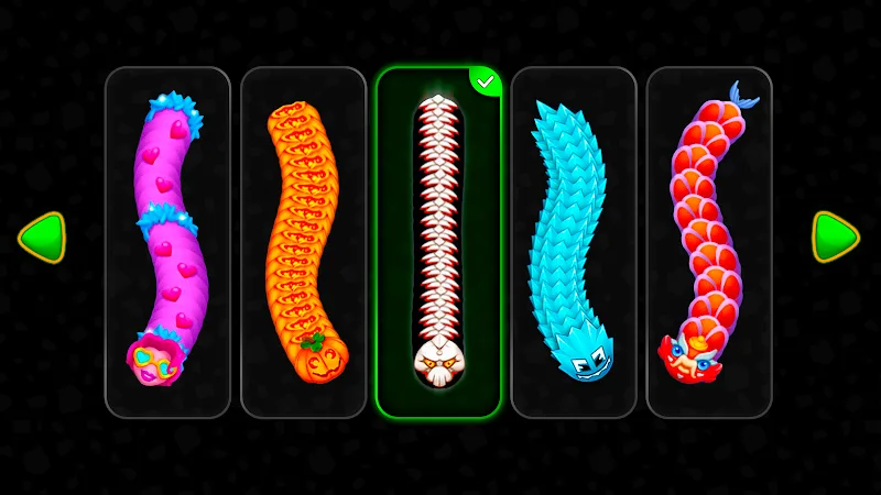 Worms Zone .io mod