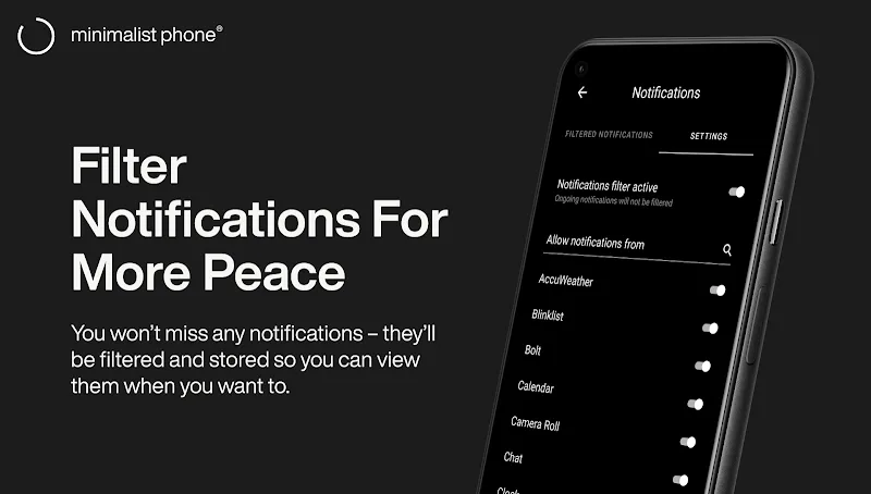 minimalist phone launcher