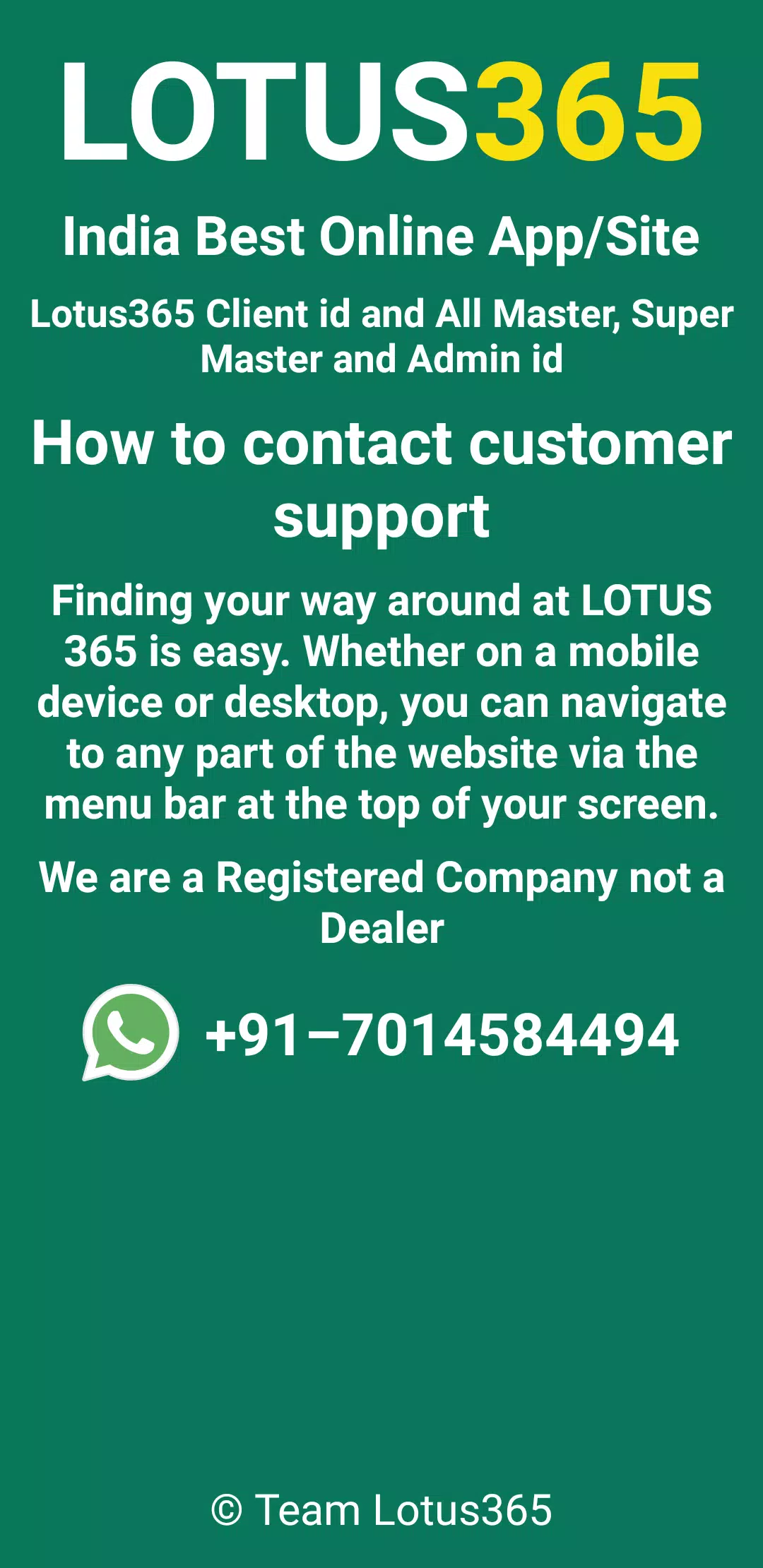 Lotus 365 APK