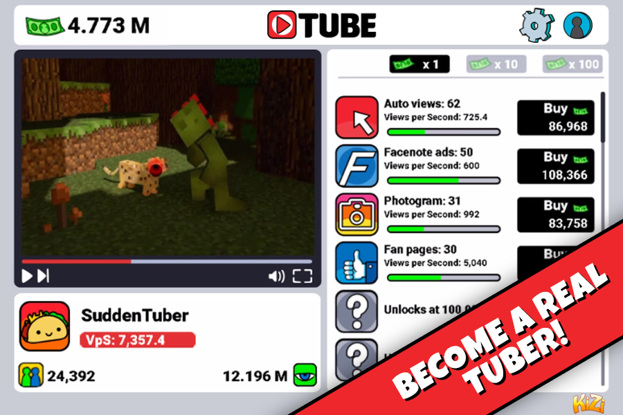 Tube Clicker