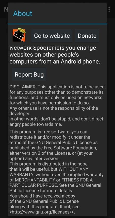 Network Spoofer Network Spoofer