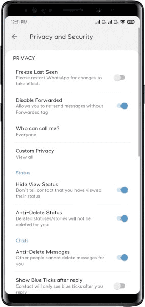 WhatsApp Blue