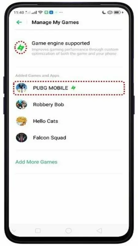 Oppo Game Space