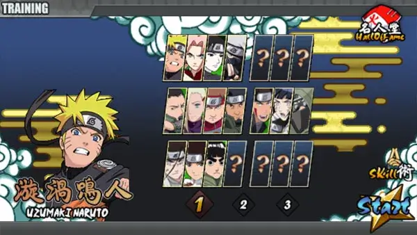 Naruto Senki Full Character Naruto Senki Full Character