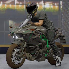 Kawasaki Ninja H2R 3D Games