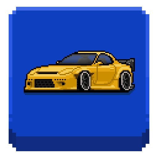 Pixel Car Racer Lamborghini
