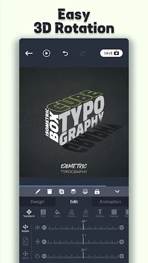 TENADA: 3D Text Maker
