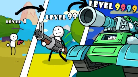 One Gun: Stickman Mod