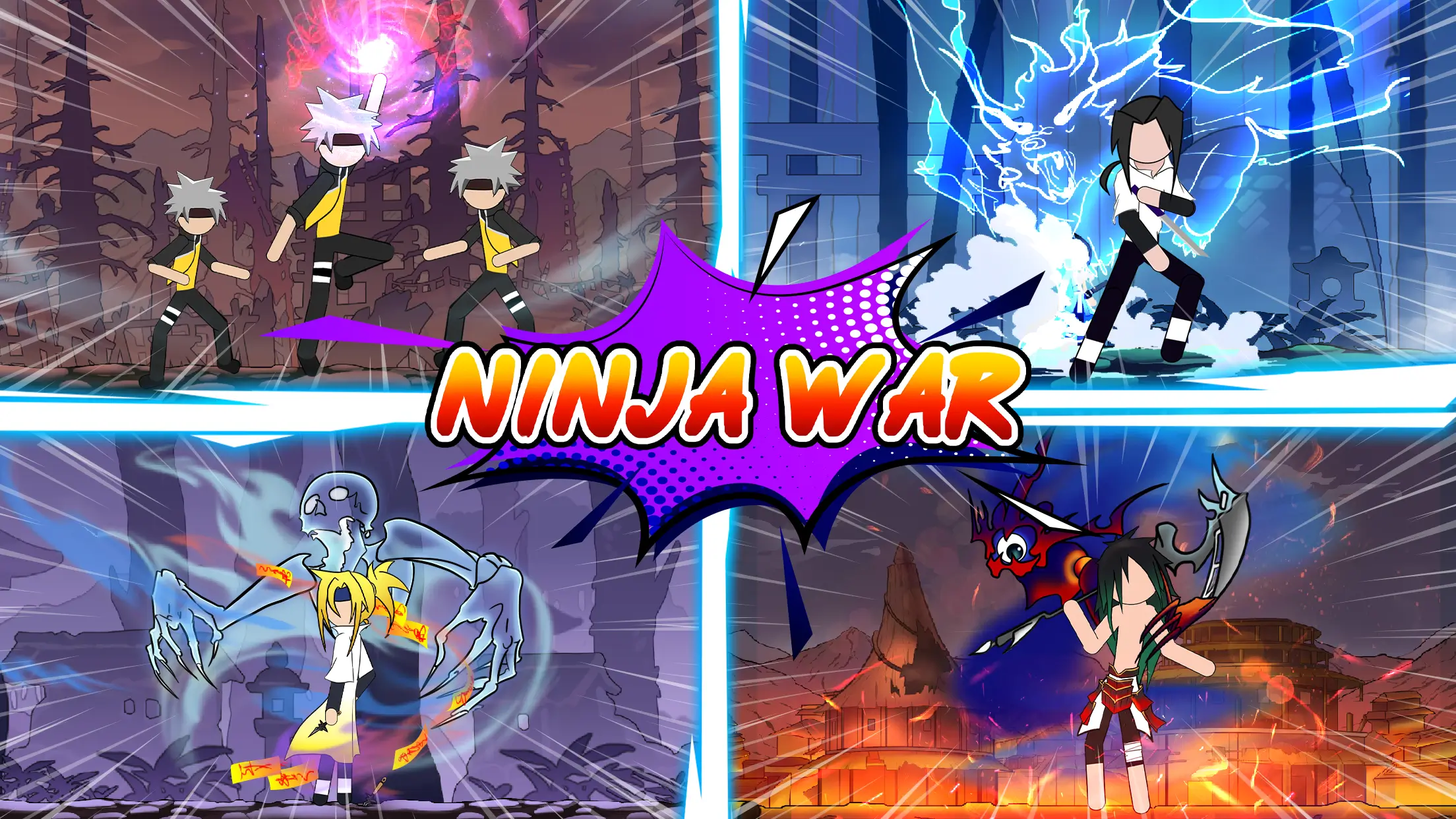 Stickman Shinobi Fighting