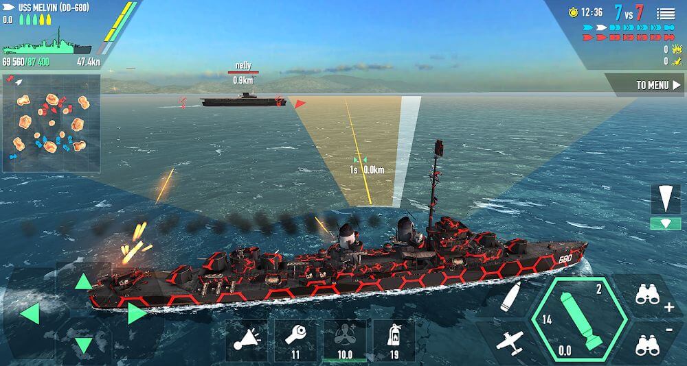Battle of Warships: Naval Blitz Mod