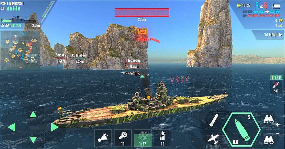 Battle of Warships: Naval Blitz Mod