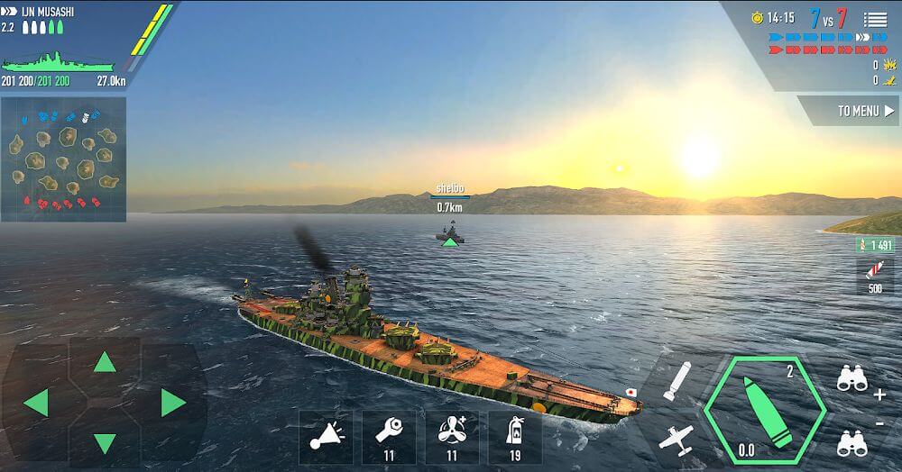 Battle of Warships: Naval Blitz Mod