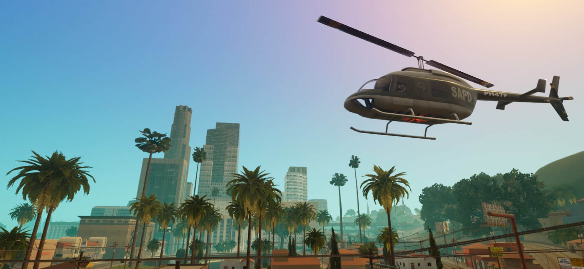 GTA: SA Remastered Graphics for GTA V