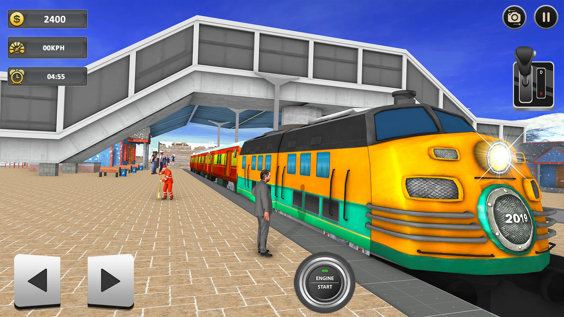 Railway Train Game Simulator