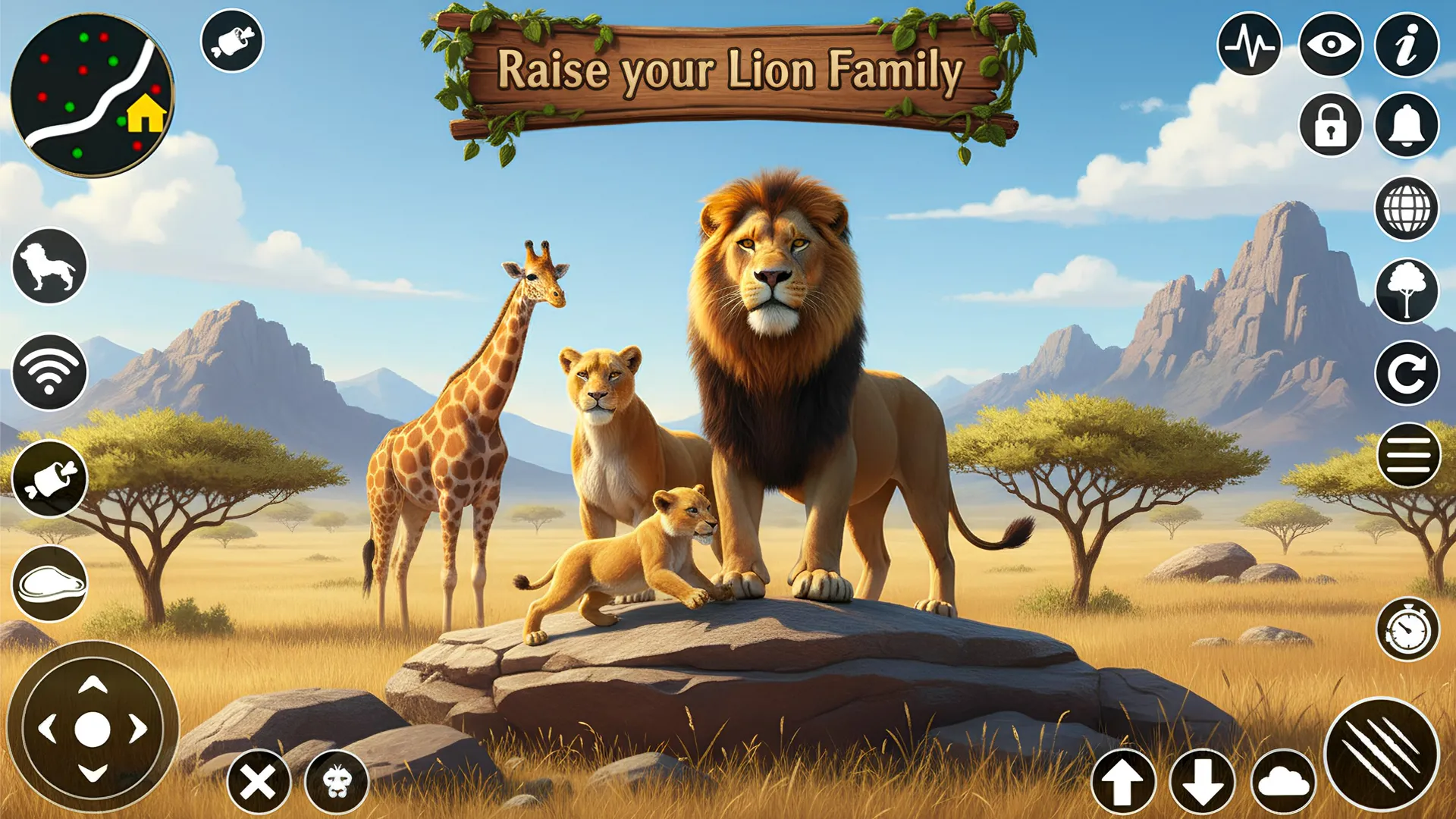 Lion Simulator 3D Animal Games