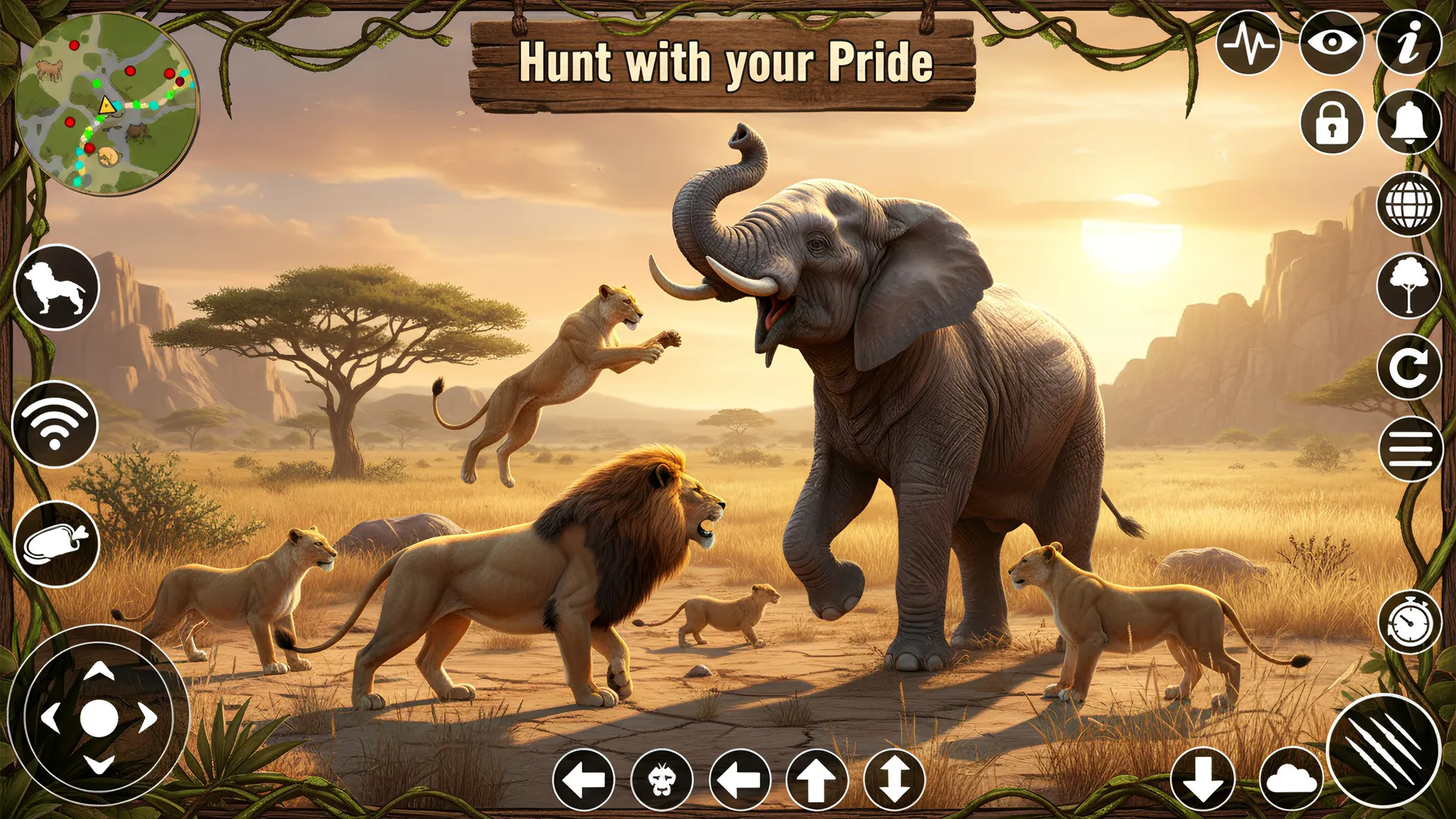 Lion Simulator 3D Animal Games