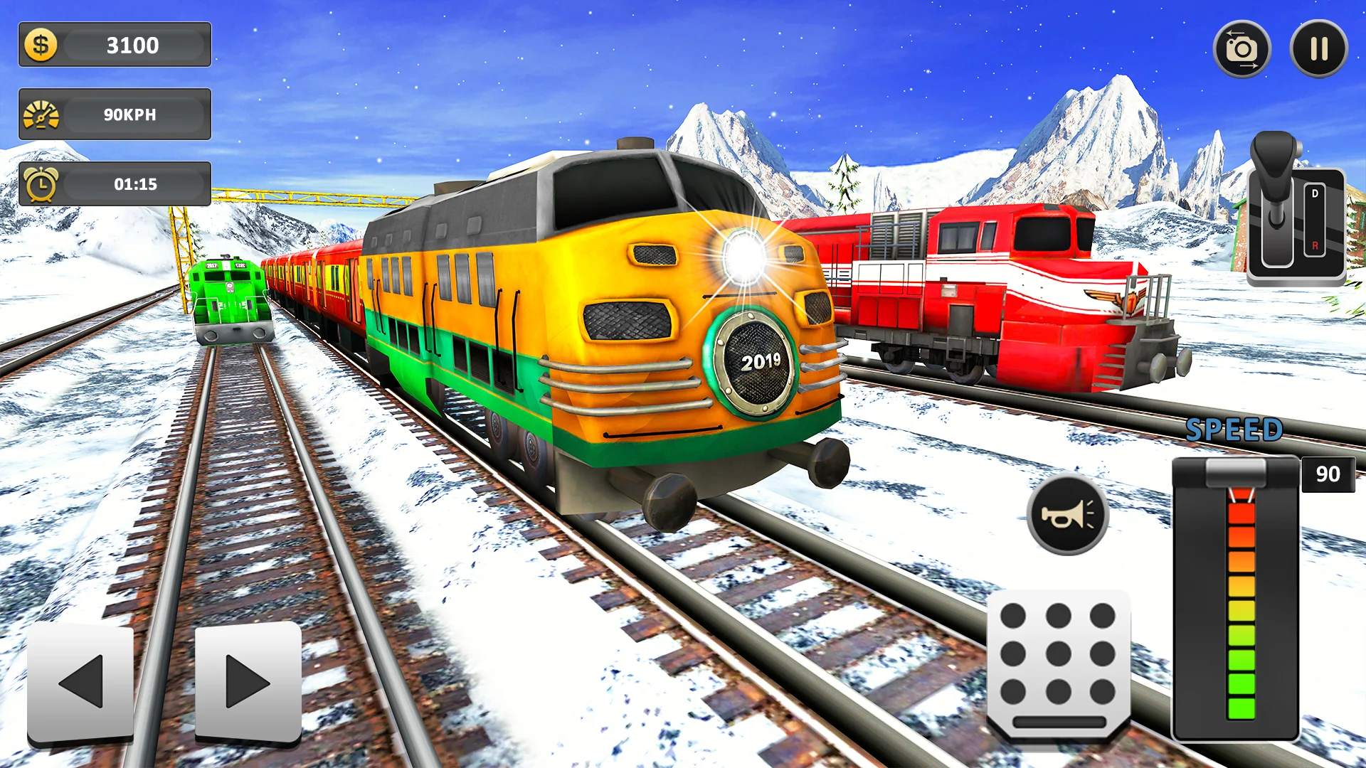 Railway Train Game Simulator