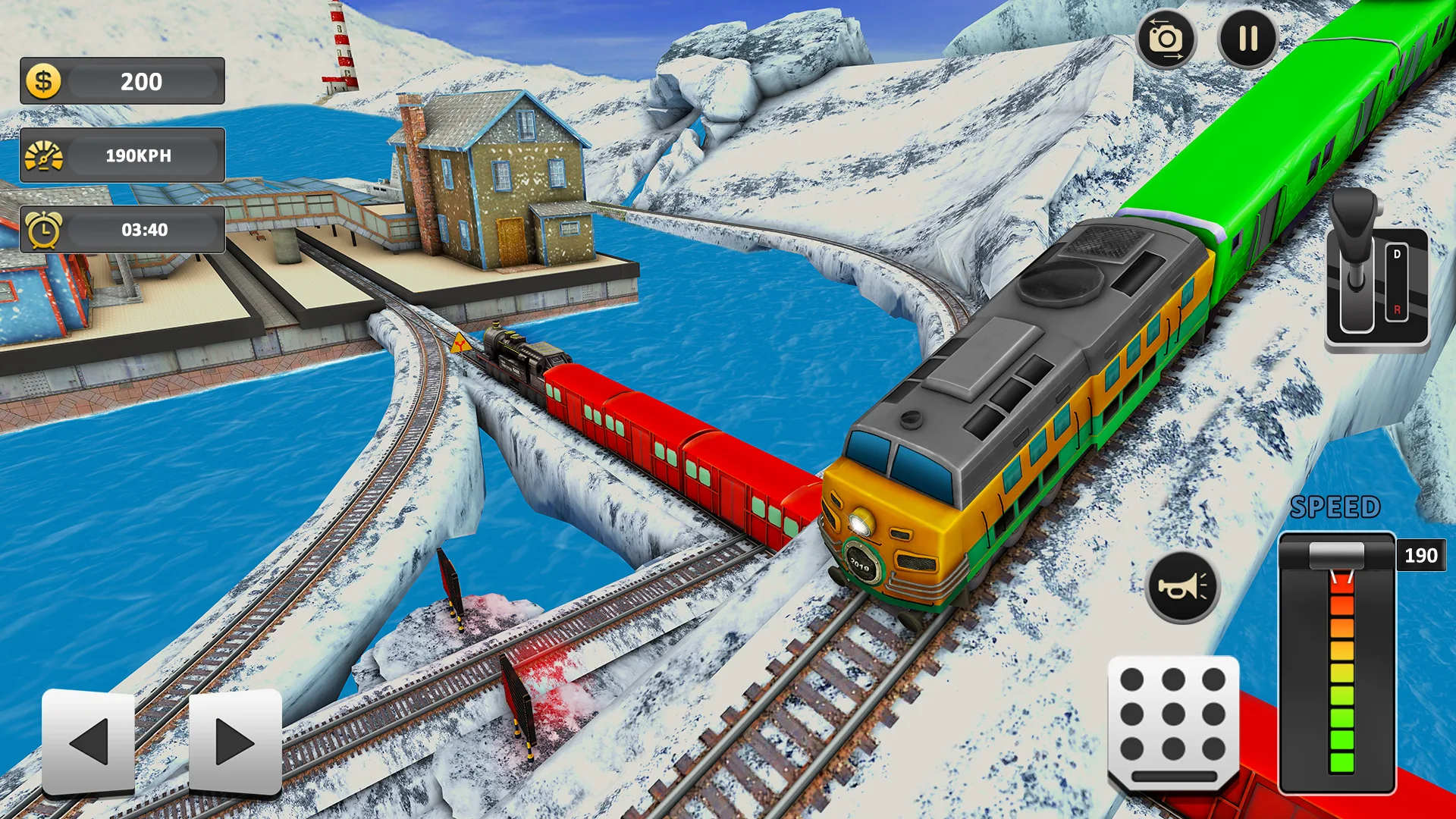 Railway Train Game Simulator