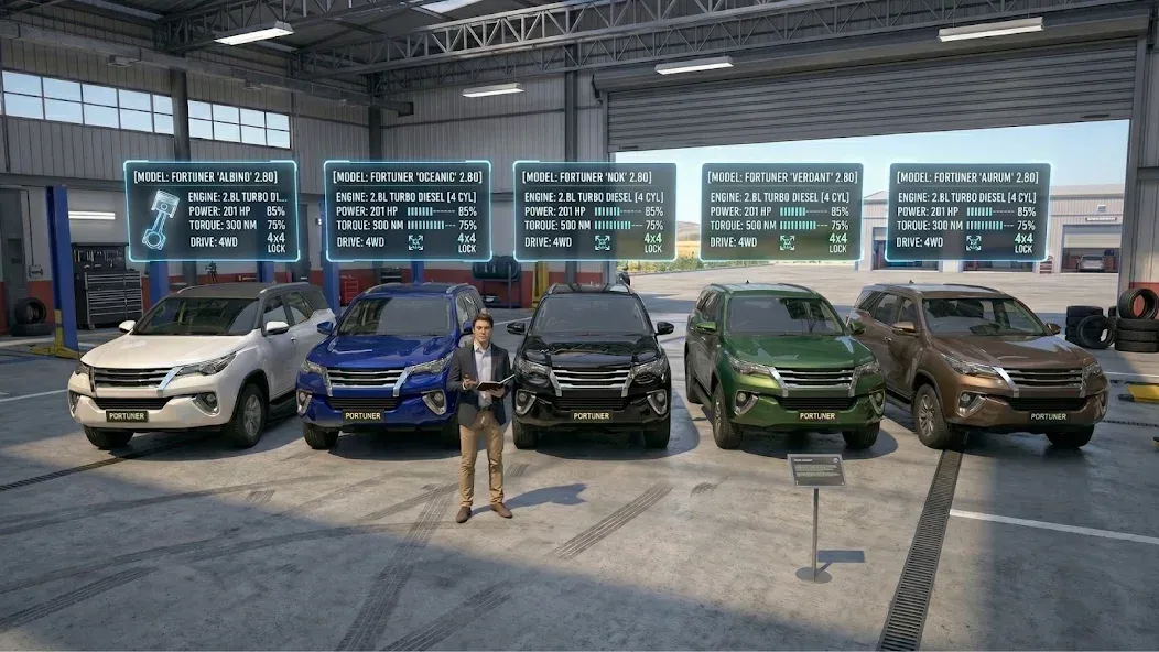 Fortuner Car Driving Games 3D