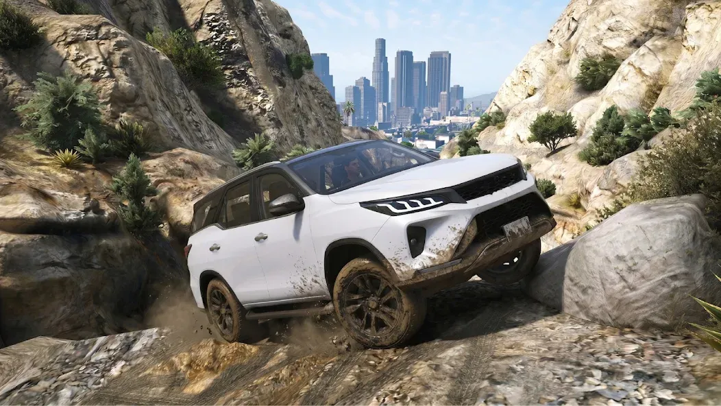 Fortuner Car Driving Games 3D