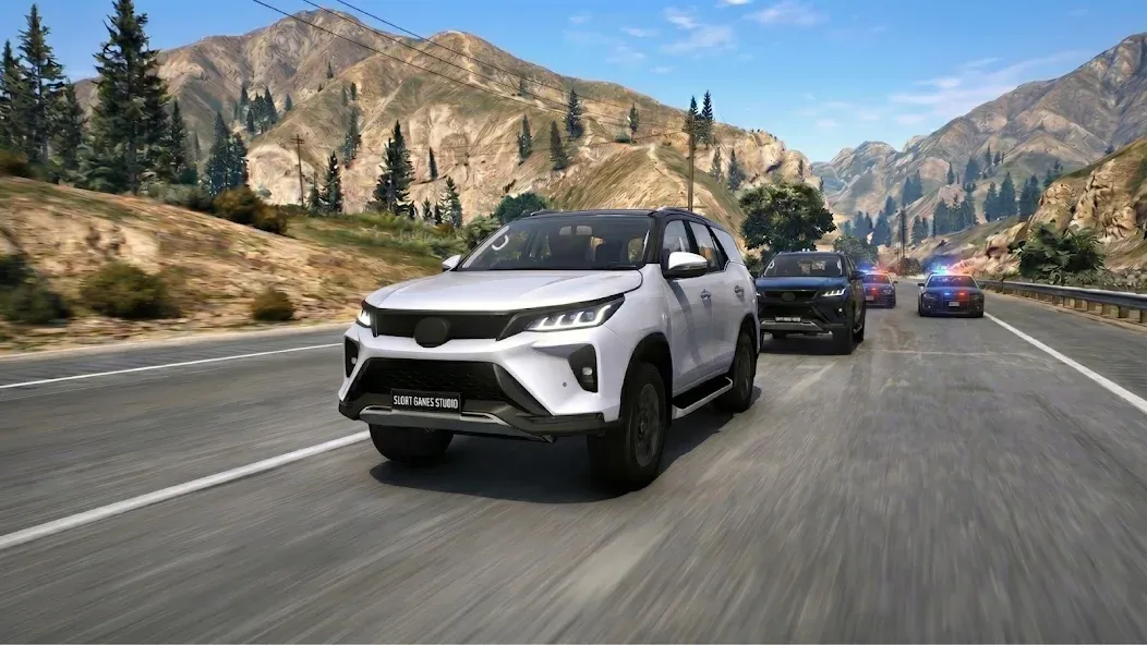 Fortuner Car Driving Games 3D