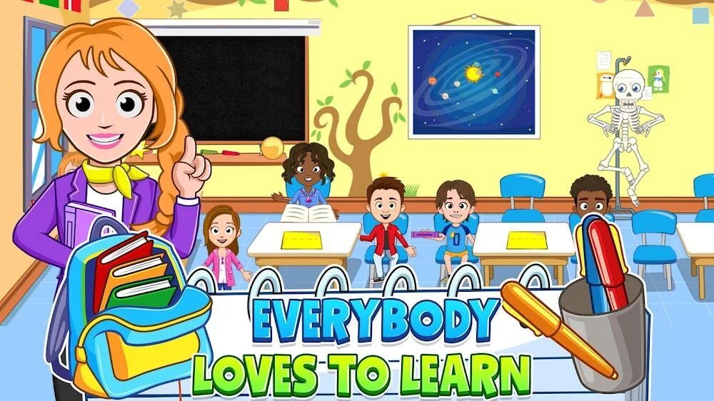 My Town: School