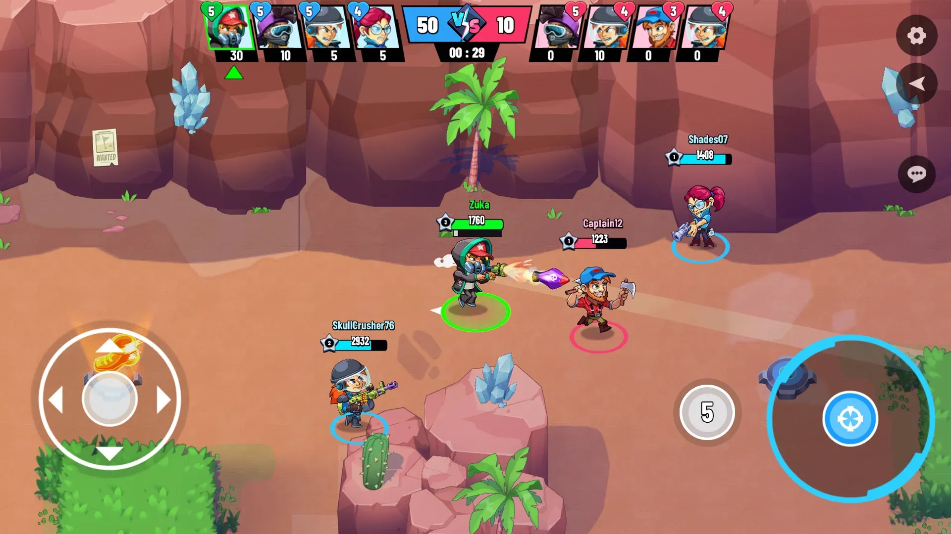 ​Battle Stars: 4v4 TDM & BR