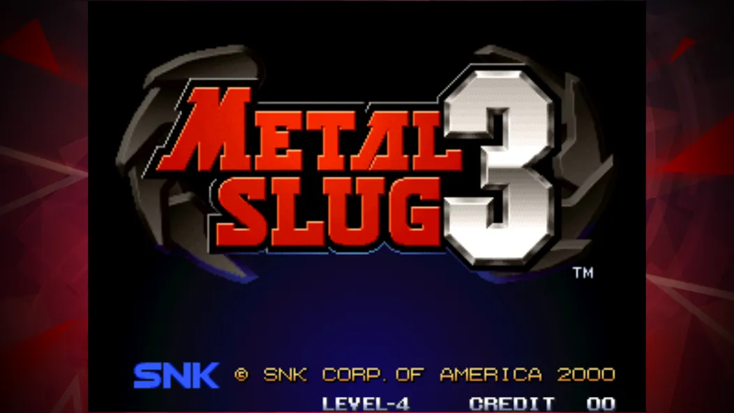 METAL SLUG 3 ACA NEOGEO METAL SLUG 3 ACA NEOGEO