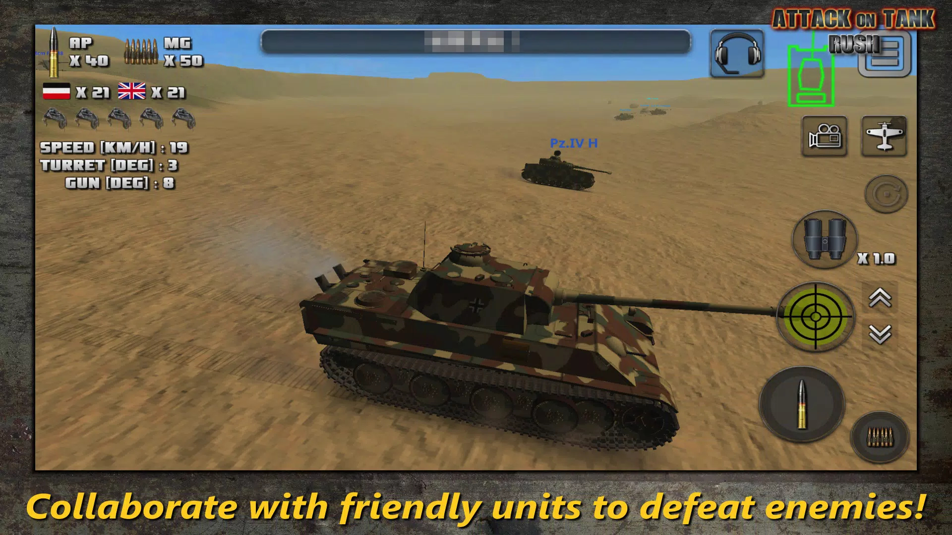 Attack on Tank : World Warfare