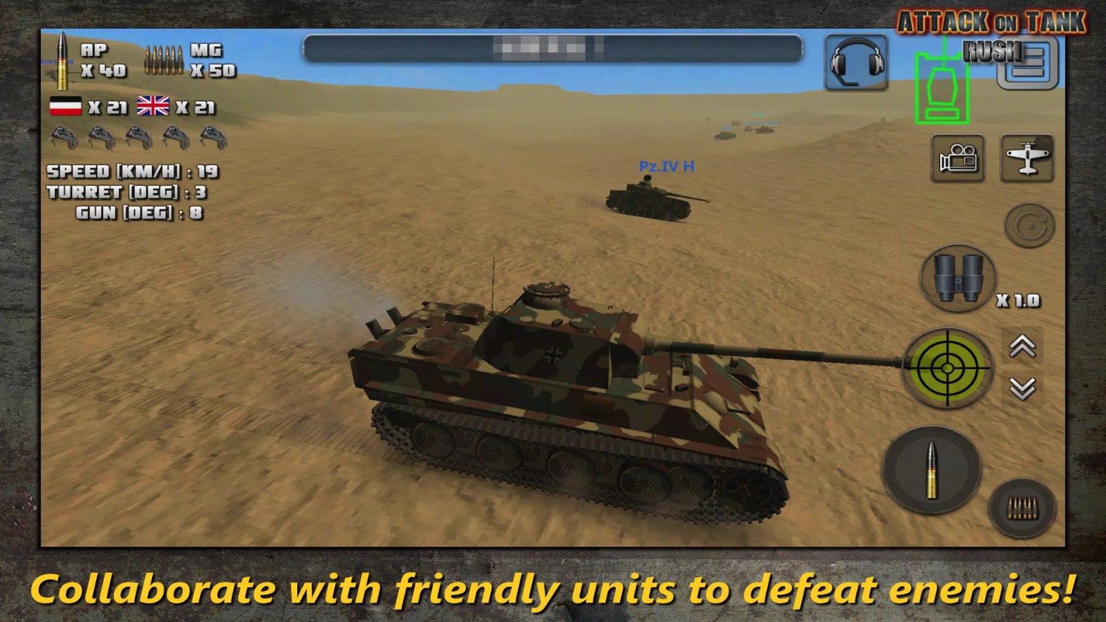 Attack on Tank : World Warfare
