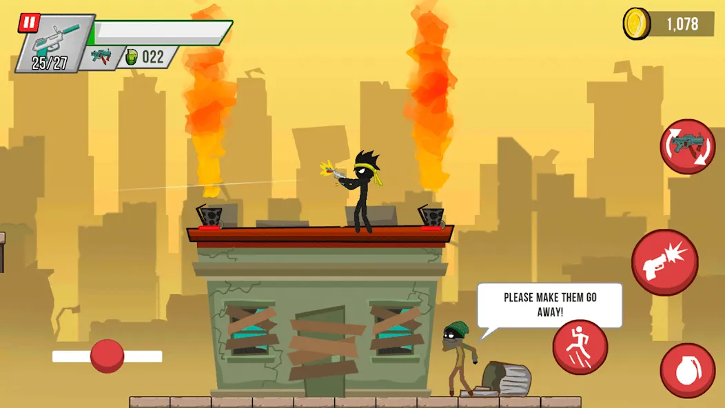 Stick vs Zombies: Platformer Stick vs Zombies: Platformer