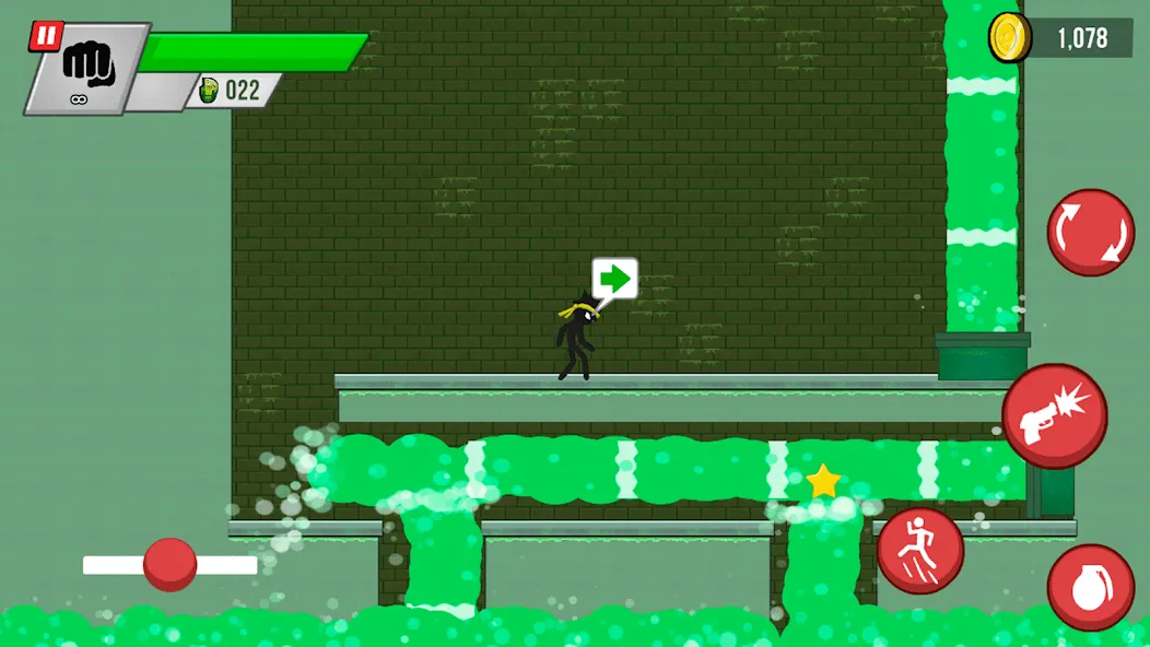 Stick vs Zombies: Platformer