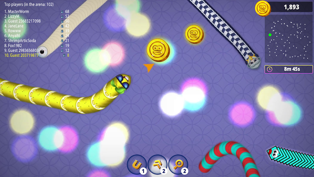 Worms Zone .io - Voracious Snake