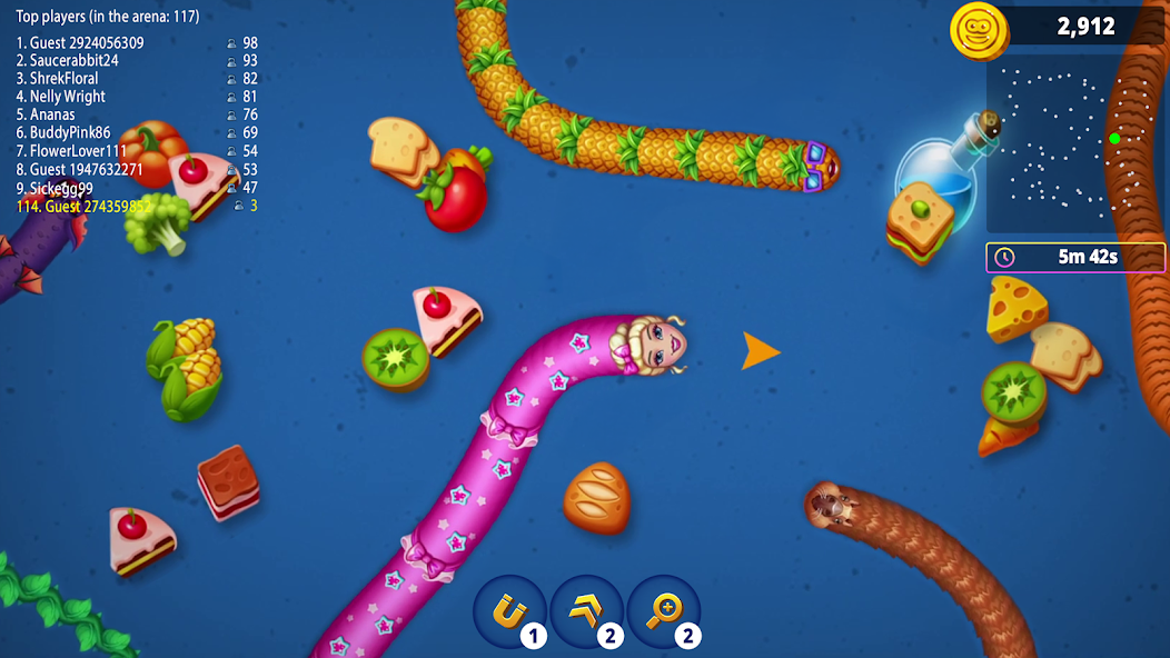 Worms Zone .io - Voracious Snake