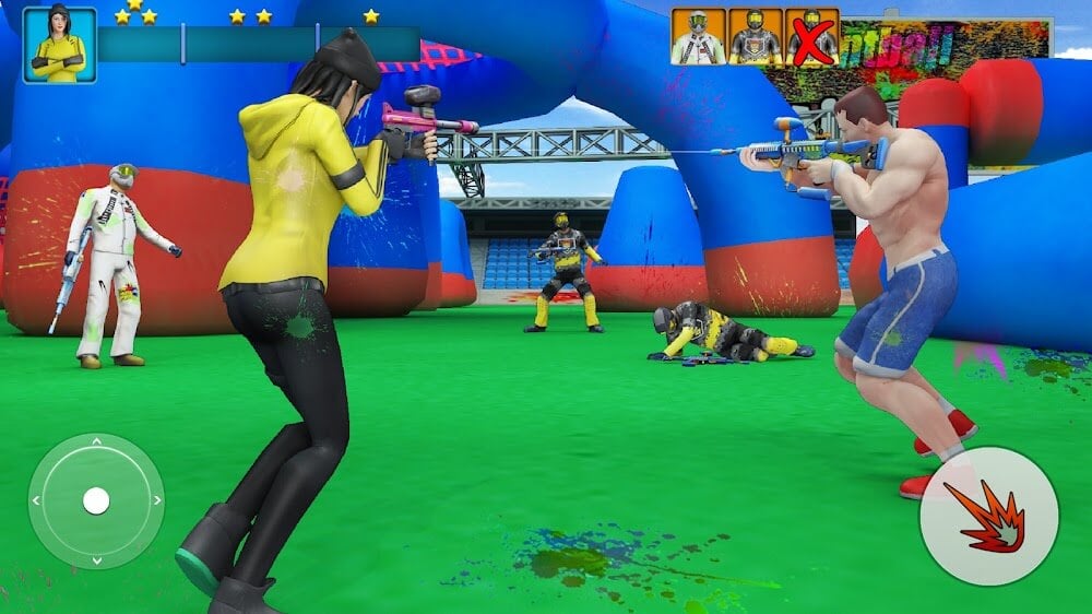 Paintball Shooting Game 3D Mod