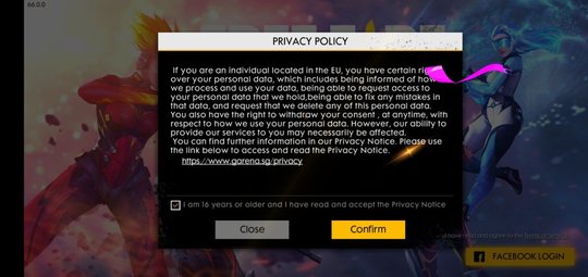 Free Fire Advance Server Mod