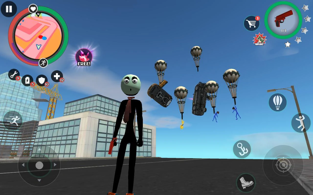 Stickman Rope Hero 2 Mod