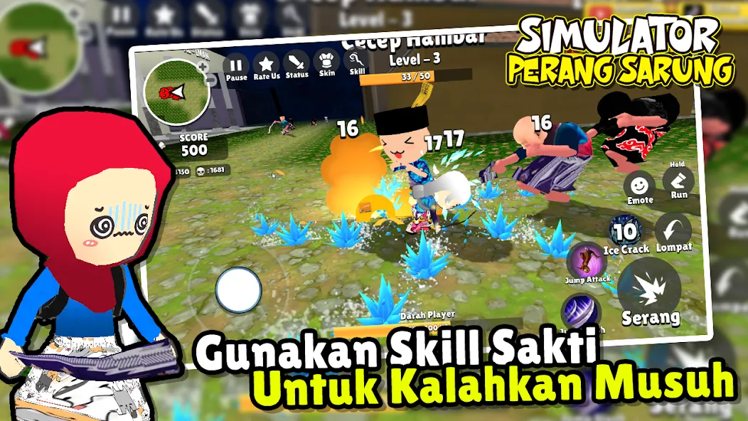 Simulator Perang Sarung 3D Simulator Perang Sarung 3D