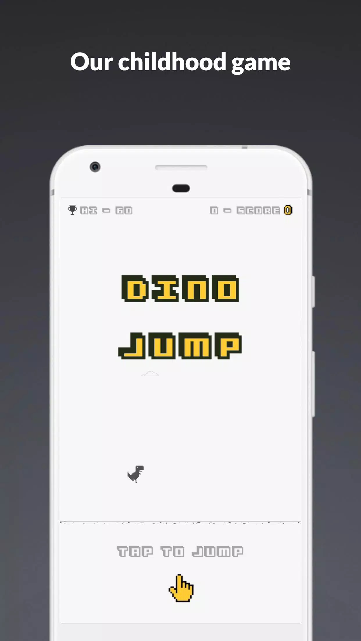 Dinosaur Jumping Chrome