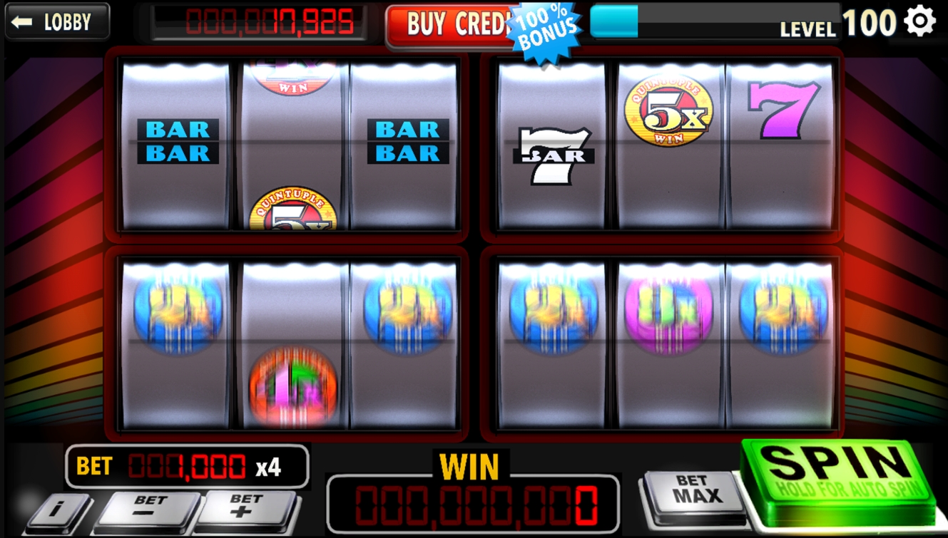 Multi Reel Jackpot Slots