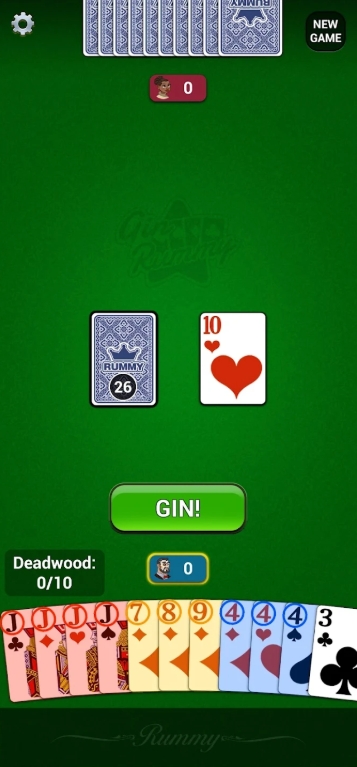 Gin Rummy Classic Card Game
