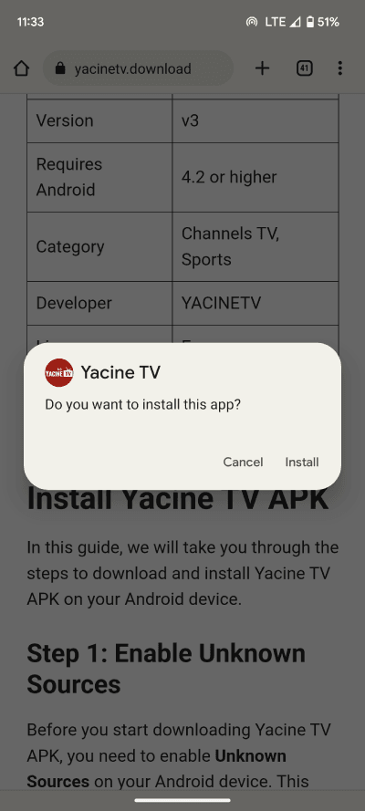 Yacine TV