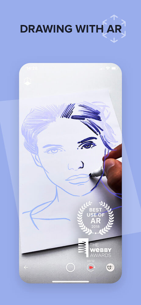 SketchAR: Learn to Draw